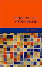 Cover of: Brood of the Witch-Queen by Sax Rohmer