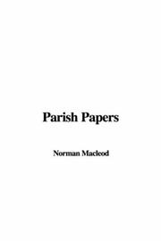 Cover of: Parish Papers