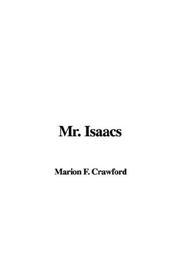 Cover of: Mr. Isaacs by Francis Marion Crawford