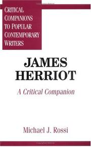 Cover of: James Herriot by Michael John Rossi