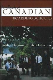 Cover of: Handbook of Canadian Boarding Schools