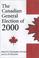 Cover of: The Canadian general election of 2000