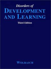 Cover of: Disorders of Learning and Behavior: A Practical Guide to Assessment and Management