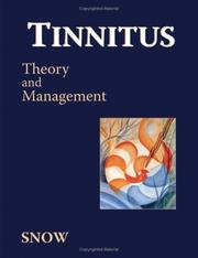 Cover of: Tinnitus: theory and management