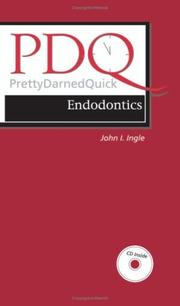 PDQ Endodontics by John I. Ingle