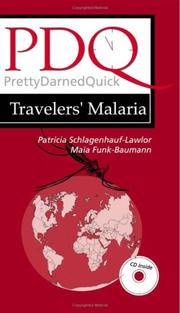 Cover of: PDQ travelers' malaria
