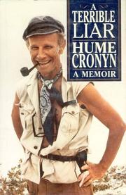 Cover of: Terrrible Liar Cronyn Hum by Hume Cronyn