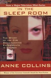 Cover of: In the Sleep Room: The Story of the CIA Brainwashing Experiments in Canada