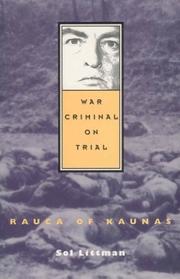 War criminal on trial by Sol Littman