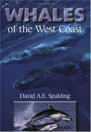 Cover of: Whales of the West Coast by David A. E. Spalding