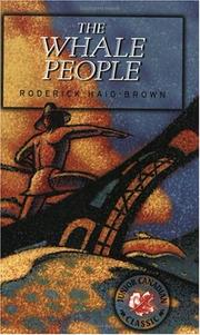 Cover of: The Whale People (Junior Canadian Classic)