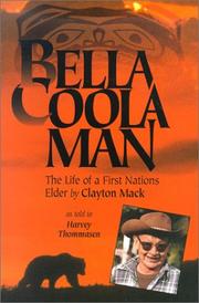 Cover of: Bella Coola Man by Harvey Thommasen