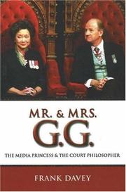 Mr. and Mrs. G.G by Frank Davey