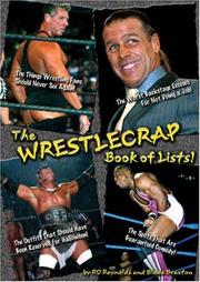 Cover of: The WrestleCrap Book of Lists! (WrestleCrap series) by R. D. Reynolds, Blade Braxton