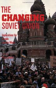 Cover of: The Changing Soviet Union by Peter Dobell