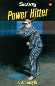 Cover of: Power Hitter (Sports Stories Series) by C A Forsyth