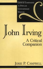 Cover of: John Irving: a critical companion