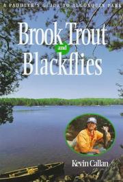 Cover of: Brook trout and blackflies by Kevin Callan