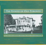 Cover of: The estates of Old Toronto