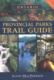 Cover of: Ontario Provincial Parks Trail Guide