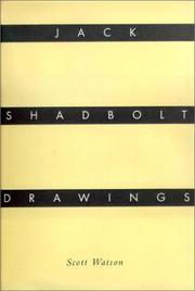 Cover of: Jack Shadbolt drawings