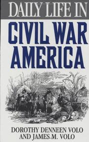 Cover of: Daily life in Civil War America