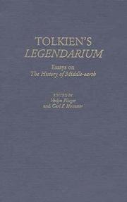 Cover of: Tolkien's legendarium: essays on The history of Middle-earth