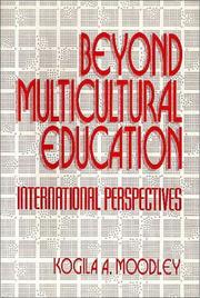 Cover of: Beyond Multicultural Education by Kogila Moodley
