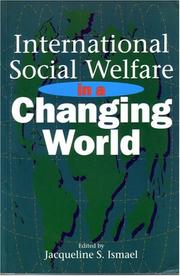 Cover of: International social welfare in a changing world