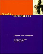 Cover of: Canada and September 11 by edited by Karim-Aly Kassam, George Melnyk and Lynne Perras.