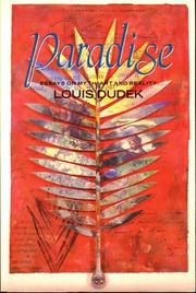 Cover of: Paradise by Louis Dudek