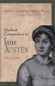 Cover of: Student companion to Jane Austen