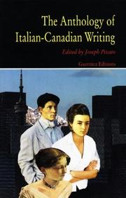 Cover of: The Anthology of Italian-Canadian Writing (Prose Series 52) (Prose Series 52) by Joseph Pivato