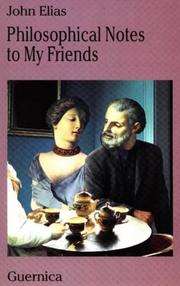 Cover of: Philosophical notes to my friends