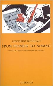 Cover of: From pioneer to nomad by Leonardo Buonomo