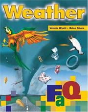 Cover of: Weather (FAQ) by Valerie Wyatt