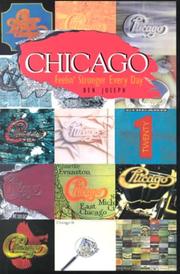 Cover of: Chicago by Ben Joseph
