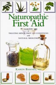 Cover of: Naturopathic First Aid