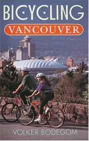 Cover of: Bicycling Vancouver