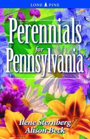 Cover of: Perennials for Pennsylvania (Perennials for . . .)