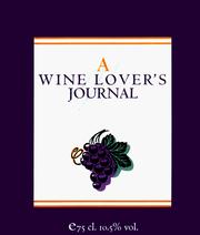 Cover of: A Wine Lover's Journal