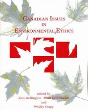 Cover of: Canadian issues in environmental ethics