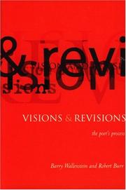 Cover of: Visions & revisions: the poet's process