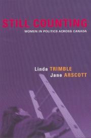 Cover of: Still counting: women in politics across Canada