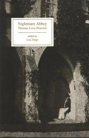 Cover of: Nightmare Abbey (1818) by Thomas Love Peacock