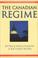 Cover of: The Canadian Regime