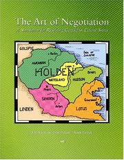 Cover of: The art of negotiation: a simulation for resolving conflict in federal states