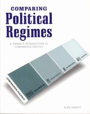 Cover of: Comparing Political Regimes: A Thematic Introduction to Comparative Politics