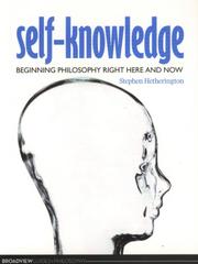 Cover of: Self-Knowledge | Stephen Hetherington