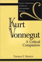 Cover of: Kurt Vonnegut: a critical companion